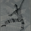 Translucent program cover for Programs of Music and Dance by Merce Cunningham and Dance Company