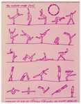 Choreographic notation for Ten Picture Image Solos