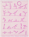 Choreographic notation for Ten Picture Image Solos