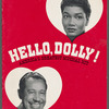 Front cover of a souvenir program for Hello, Dolly!