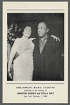 Program for Stella Holt and Langston Hughes memorial
