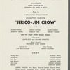 Program for Stella Holt and Langston Hughes memorial