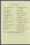 Program for Jerico-Jim Crow