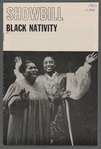 Cover of the Showbill for Black Nativity