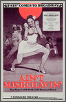 Poster for Ain't Misbehavin' at the Longacre Theatre