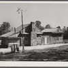 Tenant's home and lean-to kitchen. Caswell County, North Carolina.