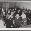 Health meeting with representatives from all local community groups and organizations. Doctors, nurses and government divisions. Yanceyville, Caswell County, North Carolina.