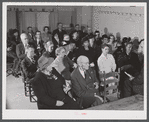 Health meeting with representatives from all local community groups and organizations. Doctors, nurses and government divisions. Yanceyville, Caswell County, North Carolina.