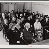 Health meeting with representatives from all local community groups and organizations. Doctors, nurses and government divisions. Yanceyville, Caswell County, North Carolina.