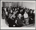 Health meeting with representatives from all local community groups and organizations. Doctors, nurses and government divisions. Yanceyville, Caswell County, North Carolina.