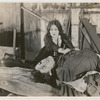 Viola Dana and unidentified actor in the motion picture Blue Jeans