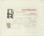 H.GVERARD. Peintre, Graveur, Imprimeur