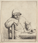 Smoker laughing