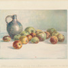 Les pommes (bleu, rouge et jaune)