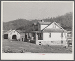Josh Calahan's new home and new barn. Southern Appalachian Project near Barbourville, Knox County, Kentucky.