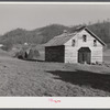 Josh Calahan's new barn on Southern Appalachian Project near Barbourville, Knox County, Kentucky.
