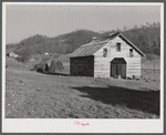 Josh Calahan's new barn on Southern Appalachian Project near Barbourville, Knox County, Kentucky.