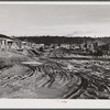 Defense housing project, Newton D. Baker Village, under authority of housing commission of Columbus, Georgia. Construction delayed on account of heavy rains.