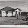 New homes of Army men on Milstead Avenue about five miles out of Columbus, Georgia near Fort Benning. They were finished in September.