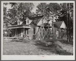 Close-up of house in construction. Same as no. 7 development. Alexandria, Louisiana.