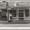 East side cafe with rooms for rent, "Soliders Welcome," on highway to Camp Livingston, near Alexandria, Louisiana.