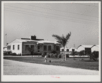 Osceola migratory labor camps built by FSA (Farm Security Administration). Belle Glade, Florida.