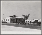 Osceola migratory labor camps built by FSA (Farm Security Administration). Belle Glade, Florida.