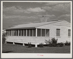 Permanent shelter. Okeechobee migratory labor camp, Belle Glade, Florida.
