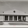 Community building for agricultural workers at Osceola migratory labor camp. Belle Glade, Florida.