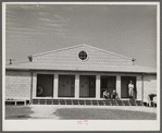 Community building for agricultural workers at Osceola migratory labor camp. Belle Glade, Florida.