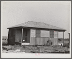 New agricultural workers' labor homes under construction at new camp being built by FSA (Farm Security Administration). Pahokee, Florida.