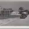 Entrance to Sarasota trailer park, world's largest trailer city. Sarasota, Florida.