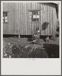 Living quarters for Black migratory workers near Belle Glade, Florida