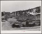 Congested slum area. Hartford, Connecticut.