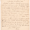 Letter from Arthur Lee to Count de Vergennes