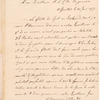 Letter from Arthur Lee to Count de Vergennes