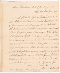 Letter from Arthur Lee to Count de Vergennes