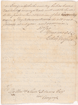 Letter from Edward Telfair