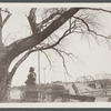 View of ship figurehead Hercules from the U.S.S. Ohio (built 1820 at the Brooklyn Navy Yard under Henry Eakford). Montauk Highway, opp. Canoe Place Inn. Canoe Place, Southampton