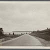 View of Shinnecock Bay and road. Canoe Place, Southampton