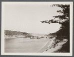 View of Canal at Canoe Place. Connecting Shinnecock Bay with Peconic Bay, looking north. Canoe Place, Southampton