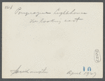 View of Ponquogue Lighthouse. On Shinnecock Bay. Ponquogue, Southampton