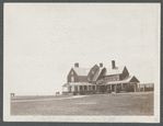 Big house. On Shinnecock Bay. Ponquogue, Southampton