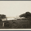 View of Weesuck Boat Works. South of Montauk Highway, on Weesuck Creek. East Quogue, Southampton