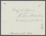 Frank Hajek house (tailor, bakery) and Riding Academy. Mill Road, Westhampton Beach. Westhampton, Southampton
