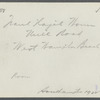 Frank Hajek house (tailor, bakery). Mill Road, Westhampton Beach. Westhampton, Southampton