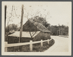 View of old gristmill at Beaverdam. South side Montauk Highway. Built about 1747. Westhampton, Southampton