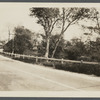 View of old gristmill (on left) at Beaverdam. South side Montauk Highway. Built about 1747. Westhampton, Southampton