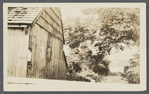 View of old gristmill at Beaverdam. South side Montauk Highway. Built about 1747. Westhampton, Southampton