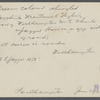 House. South side Montauk Highway, east of Westhampton Methodist Episcopal Church, east and opp. of Jagger house. Westhampton, Southampton
